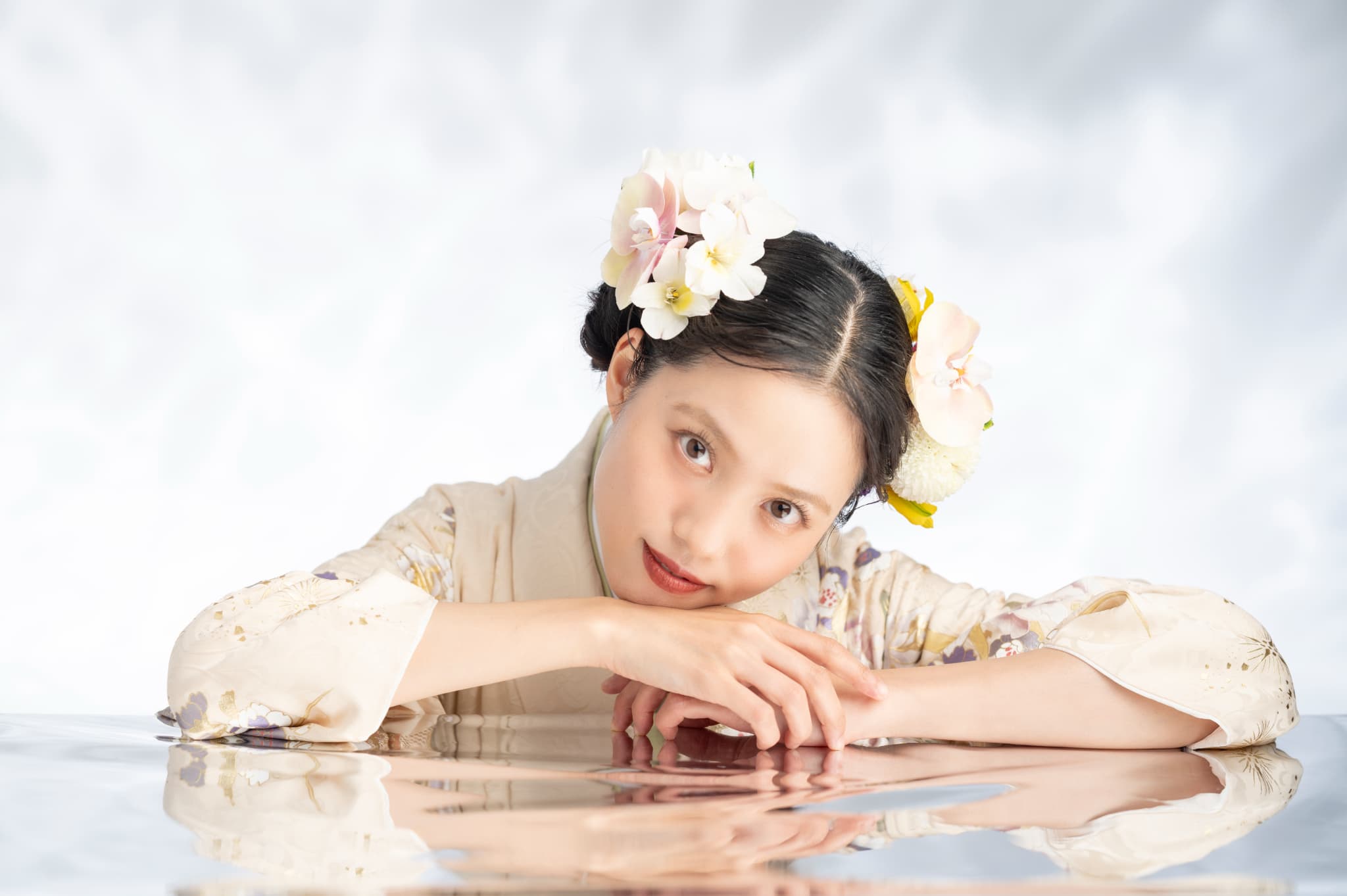 成人式前撮り撮影