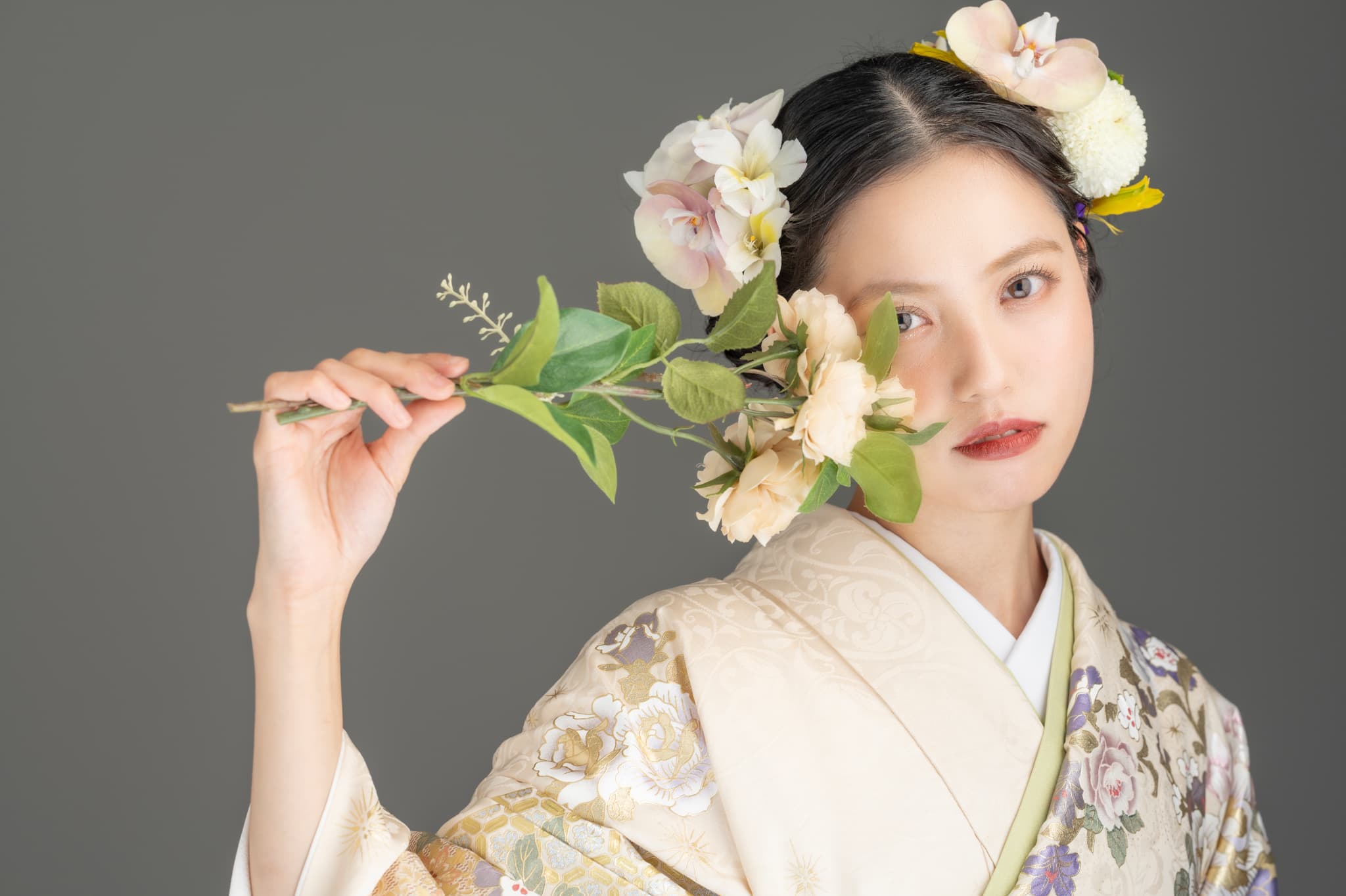 成人式前撮り撮影