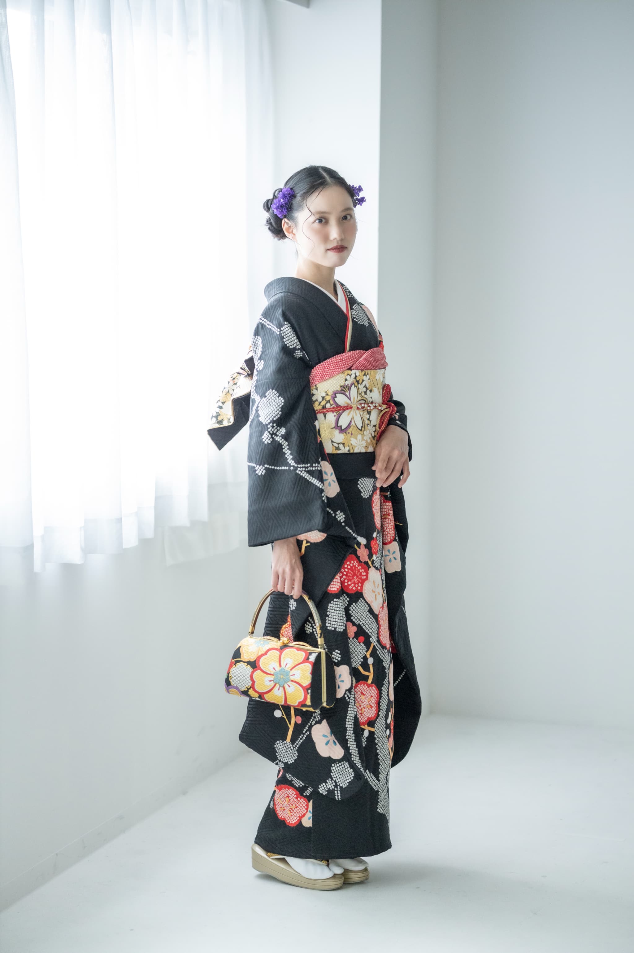 成人式前撮り撮影